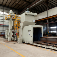 Machine de grenaillage industriel, machine de finition de surface électrique, convoyeur à rouleaux pour l'entretien des usines