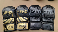 Gants d'entraînement de boxe MMA Sanda Pretorian Phenom en cuir PU personnalisé pour enfants et adultes, 4 oz, pour l'extérieur