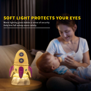 <span class=keywords><strong>Veilleuse</strong></span> LED rechargeable par USB pour astronaute, planète vaisseau spatial, fusée, milieu pour chambre d'enfant, décoration intérieure - Product Image 6