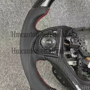 พวงมาลัยรถยนต์ Honda Crider รุ่นใหม่ล่าสุด ผลิตจากคาร์บอนไฟเบอร์และหนังรูพรุน - Product Image 5