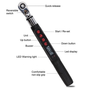 72-Piece 1/4" Dr. Digital <b>Torque</b> Wrench Tool <b>Set</b>-Stainless Steel DIY & OEM Customizable - Product Image 3