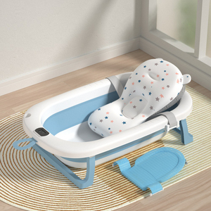 <span class=keywords><strong>Baignoire</strong></span> <span class=keywords><strong>pliable</strong></span> SUNNUO en promotion, durable, avec capteur de température numérique, pour bébés et enfants, <span class=keywords><strong>baignoire</strong></span> douce au toucher pour nourrissons - Product Image 6