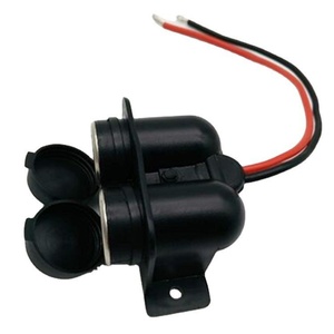 <strong>Cigarette</strong> <strong>Lighter</strong> <strong>Socket</strong> with Blade Fuse, <strong>2</strong>-<strong>Socket</strong> <strong>Cigarette</strong> <strong>Lighter</strong> <strong>Splitter</strong> 12V <strong>Lighter</strong> Power Outlet - Product Image 5