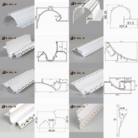 Nouvelles Innovations 2025 : Poignée de main courante d'escalier sans tiroir, profilé LED en aluminium, canal pour bande LED personnalisable