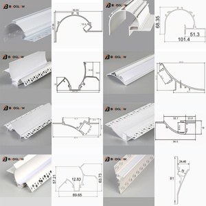 2025 New Innovations Stair Handrail Handle Free Drawers Aluminum Led Aluminum Profile Led Strip Channel Customizable - Product Image 4