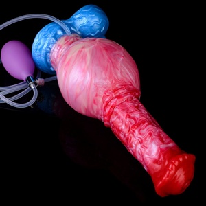 NNSX Big Knot <b>Dildo</b> Inflatable Squirting Horse <b>Dildo</b> Big Girth Cock Anal Plug Adjustable Knot Stimulator Vagina Anal Plug - Product Image 4