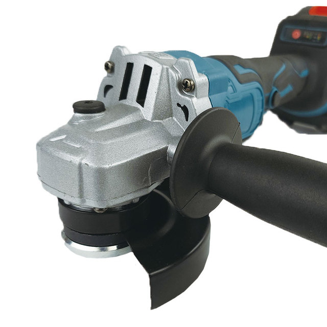 Heavy Duty Angel Grinder Machine with Paddle Switch Wireless Grinder Cordless Brushless Angle Grinder Battery Powered