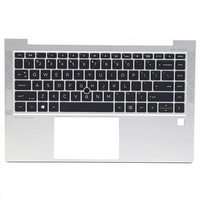 Pour HP Elitebook 840 G7 – Pièces d'ordinateur : Coque supérieure avec repose-poignets et clavier rétroéclairé M07090-001