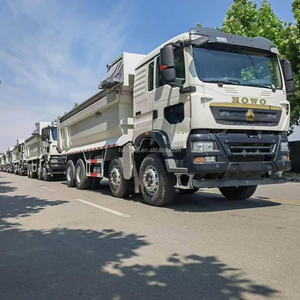 Camión Volquete Usado Sinotruk Howo 8x4 Directo <span class=keywords><strong>de</strong></span> Fábrica, Rendimiento Estable, 371HP, para Construcción <span class=keywords><strong>de</strong></span> Carreteras en África - Product Image 4