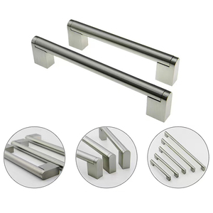 Thép không gỉ rỗng tủ xử lánh-hiện đại Bling Bling bếp cửa xử lý & knobs cho không có xử lý tủ - Product Image 6