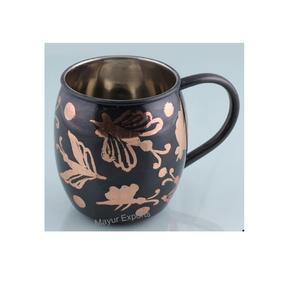 Mug en aluminium Moscow Mule avec poignée |   Chope à bière artisanale, style classique, passe au lave-vaisselle - Product Image 1