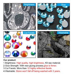 Diseños Listos para Usar: Motivo de Diamantes de Imitación con Rostro de <span class=keywords><strong>Marilyn</strong></span> Monroe, Transferencia de Diamantes de Imitación Termoadhesiva para Camisetas - Product Image 3