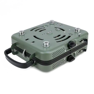 Popular Foldable 2 Burner <strong>Gas</strong> Stove Outdoor Portable <strong>Camping</strong> Cookware Small BBQ Grill <strong>Gas</strong> <strong>Cooker</strong>