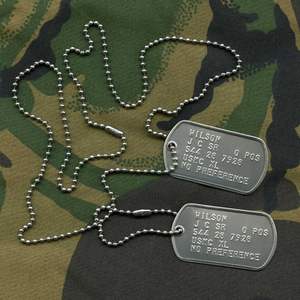 Lencana Militer Kustom, <span class=keywords><strong>Tag</strong></span> Berukir, Kalung Gantungan Kunci, <span class=keywords><strong>Tag</strong></span> Nama, <span class=keywords><strong>Tag</strong></span> ID Logam Enamel untuk Diukir - Product Image 1