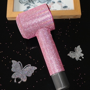 Pegatina Moderna Personalizada de Lujo para Secador de Pelo con Diamantes de Imitación, Cristales y Brillo para <span class=keywords><strong>Barber</strong></span>ía - Product Image 2