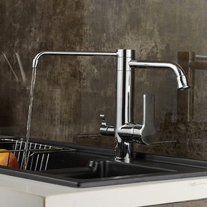 <span class=keywords><strong>Rubinetto</strong></span> da <span class=keywords><strong>Cucina</strong></span> Nero a 3 Vie con Doccetta Estensibile, Miscelatore 3 in 1 per Acqua Potabile, <span class=keywords><strong>Rubinetto</strong></span> da <span class=keywords><strong>Cucina</strong></span> con 2 Leve - Product Image 1