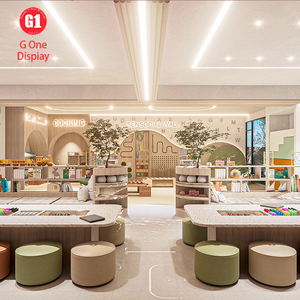 Aménagement et design intérieur de centre de jeux professionnel pour enfants, équipement de terrain de jeux personnalisé et décoration globale - Product Image 1