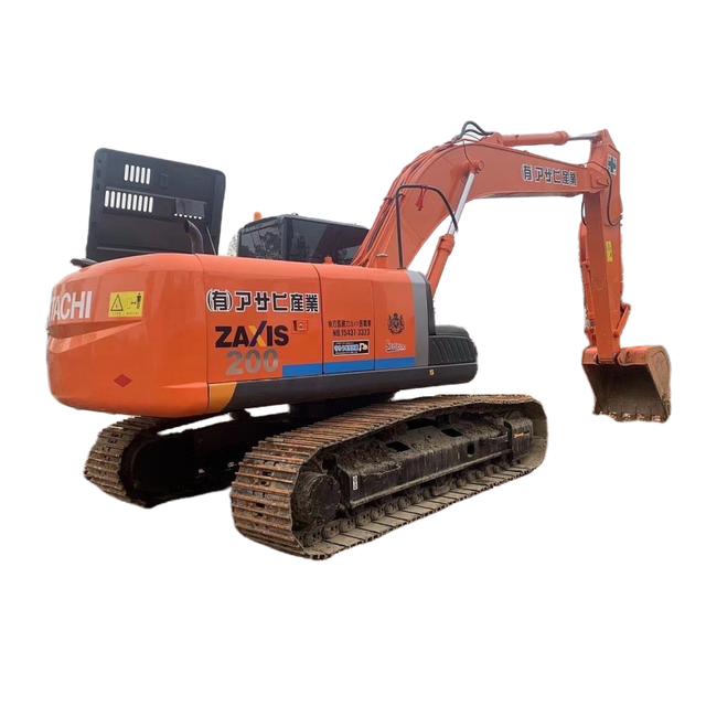 Used Excavator Hitachi Zaxis 200 20 Ton Japanese Original Hitachi ZX200-3 ZX200-5G EX200-5 Excavator Deposit for Hot Sale