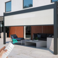 Persiana enrollable exterior con cremallera y opacidad total, con opción de tela con 0% de apertura