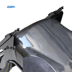 Asiento de coche personalizable de fibra de carbono seca, cuero Nappa Alcantara negro para Lamborghini LP570 - Product Image 4