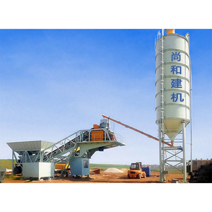 <span class=keywords><strong>Planta</strong></span> de Hormigón Premezclado Móvil Shanghe de 50m3/h, Modelo JS3000, Controlada por PLC, Automática, Eléctrica - Product Image 6