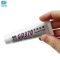 2 buah paket tabung Lembut 30 gram berat bersih GD370 plester pasta senyawa penyerap panas konduktif termal GD370 untuk GPU CPU