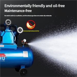 Industrie kompressoren Riemen getriebener tragbarer elektrischer Luftdruck kompressor De Aire 70L 1500W 2 PS 220V 0,17/8-70L - Product Image 4