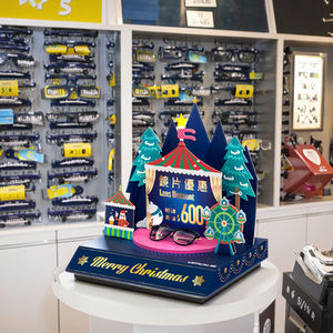 ชั้นวางแว่นตาชั้นวางแว่นกันแดดทำจากกระดาษแข็ง - Product Image 4