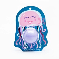Coffret cadeau de bain pour enfants bio avec huile essentielle et bombes effervescentes colorées, design personnalisé de licorne, lion et autres animaux