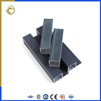 Profilés en aluminium, tube carré 1x1 pouce, connecteur d'angle 2 voies et 3 voies pour cadre d'armoire en aluminium