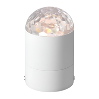 Spot LED de plafond pliable et rotatif à effet vague d'eau en cristal, encastré en surface, pour salon, chambre, hôtel