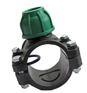 Irrigation de ferme tuyau HDPE PP <span class=keywords><strong>pince</strong></span> de selle connecteur fileté raccords d'irrigation de tuyau en plastique raccords de <span class=keywords><strong>Compression</strong></span> - Product Image 3