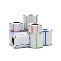 Étiquette autocollante personnalisée colorée, brillante, imperméable, résistante à l'huile, à la chaleur et aux rayures, de qualité alimentaire, pour gâteaux, bureau, école