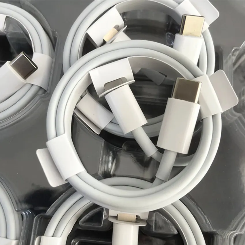 2021 Original PD 20W Usb C Phone Charger For iPhone 13 11 12 5A Fast Charging Type C Cable For Apple With Retail Package Box