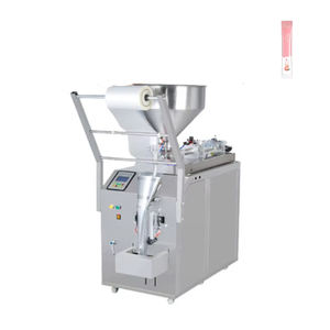 Mini machine d'emballage automatisée de remplissage de <span class=keywords><strong>sac</strong></span> de bâtonnet de sachet de purée de légumes et de fruits de sauce visqueuse au piment et au sésame - Product Image 3