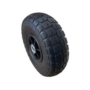 Roue en caoutchouc pour chariot à roues / Roue en mousse PU / Roue en mousse de polyuréthane / Roue de <span class=keywords><strong>tondeuse</strong></span> à gazon / Roue de chariot à outils / Outils logistiques d'entrepôt - Product Image 2