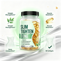 Gélules à marque privée OEM CLA 3000mg pour la gestion du poids, le développement de la masse musculaire maigre et le soutien de la composition corporelle