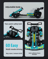 Nuevo Diseño 2026, Auto de Juguete para Niños, Go-Kart con Doble Motor, Batería de 24v, Go-Kart Eléctrico con Pedales para Niños