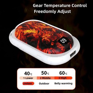 Meilleure vente <span class=keywords><strong>chauffe</strong></span>-mains électronique de poche portable rechargeable par USB avec logo personnalisé Power Bank <span class=keywords><strong>chauffe</strong></span>-mains à chauffage rapide - Product Image 2