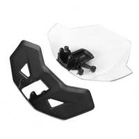 Accessoires Yongjin Utv, pare-brise sport réglable transparent en matériau PC, protection supplémentaire pour Atv Brp Ryker