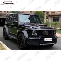 Capot en fibre de carbone pour modification et conversion automobile Mercedes-Benz W463 W464 2002-2024 G G55 G350 G500 G550 Barbus