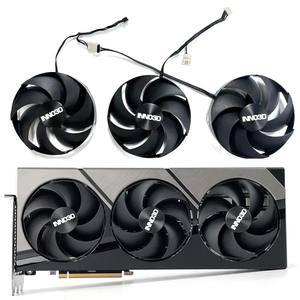 97MM nouveau pour <span class=keywords><strong>INNO3D</strong></span> GeForce RTX4080 <span class=keywords><strong>4090</strong></span> 4090D X3 ventilateur de remplacement de carte graphique FD10020M12D - Product Image 1
