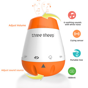 Máquina de Sonidos Relajantes <span class=keywords><strong>para</strong></span> Bebés Three Sheep K1, Portátil, Recargable por USB, con Sensor de Llanto, 6 Canciones Relajantes, Ruido Blanco, <span class=keywords><strong>para</strong></span> <span class=keywords><strong>Dormir</strong></span> Bebés - Product Image 3