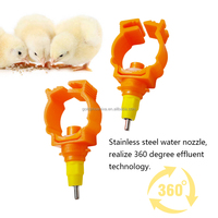 YYC Poulet Ferme Automatique Volaille Potable Mamelons Poulet Mamelon Buveur pour Éleveur De Poulet