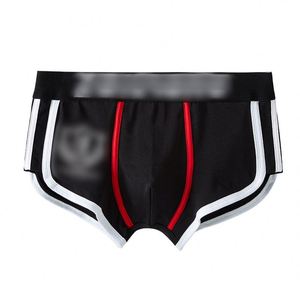Calzoncillos Boxer para Hombre, Color Sólido, Ropa Interior Masculina de Algodón Transpirable, Calzoncillos Deportivos Cómodos - Product Image 2
