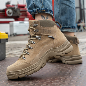<span class=keywords><strong>Scarpe</strong></span> da lavoro a punta in acciaio di marca SAFETYLEADERS estate inverno e autunno - Product Image 4