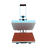 Presse à chaud semi-automatique commerciale 15x15 pouces pour la sublimation de t-shirts et l'impression par transfert thermique