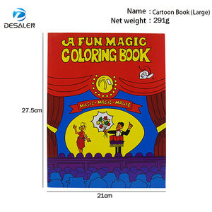 Desalen Libros Mágicos para Niños <span class=keywords><strong>de</strong></span> 3 Tamaños, Accesorios para Trucos <span class=keywords><strong>de</strong></span> Magia, Libros para Colorear con Trucos <span class=keywords><strong>de</strong></span> Magia, Juguetes <span class=keywords><strong>de</strong></span> Magia Clásica <span class=keywords><strong>de</strong></span> Comedia - Product Image 6