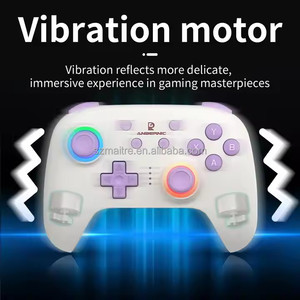Controlador ANBERNIC RG P01 con iluminación RGB Gamepad inalámbrico RGB efecto Hall <span class=keywords><strong>Joystick</strong></span> BT controlador de juego para PC <span class=keywords><strong>Android</strong></span> IOS - Product Image 4