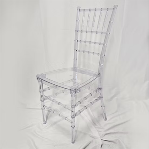 <span class=keywords><strong>Chaise</strong></span> Moderne de Luxe en Polycarbonate Transparent Effet Cristal pour Salons, Salles de Jeux, Banquets, Mariages, Hôtels, Salons de Vie, Villas – Doré - Product Image 1